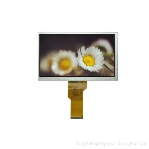 800X480 RGB Interface TFT LCD Panel TFT 7 Inch LCD Screen